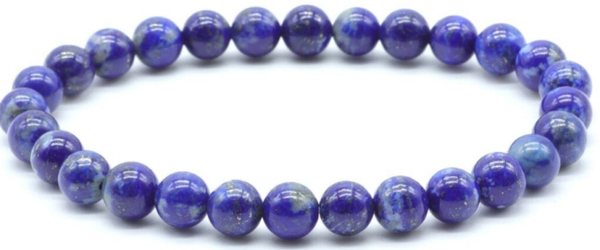 Bracelet perle 8mm Lapis lazuli