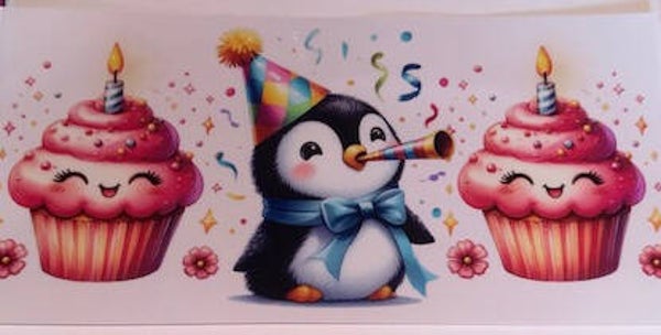 birthday penguin