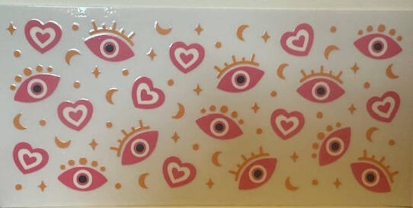 pink evil eye