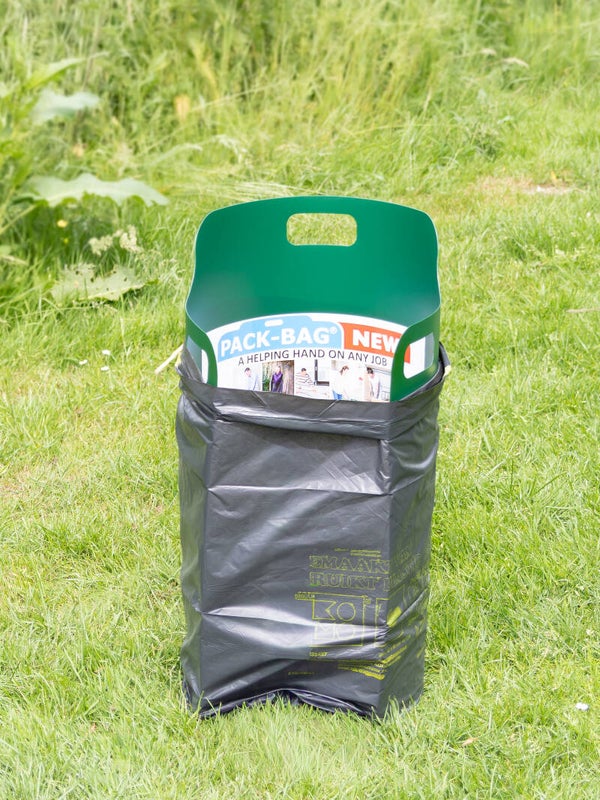 Pack-Bag Large Groen gerecycled