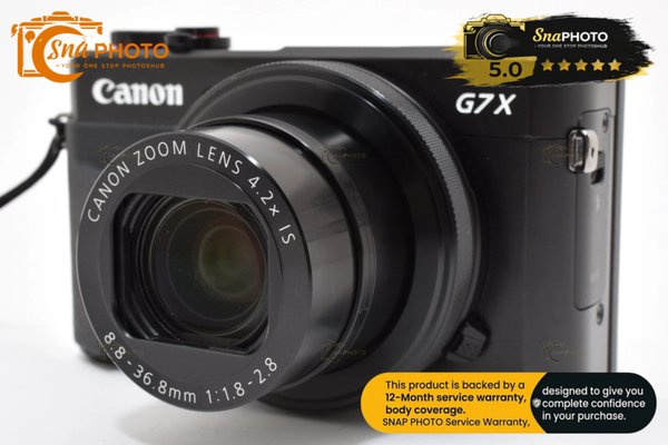Canon PowerShot G7 X Mark II 20.1MP Digital Camera