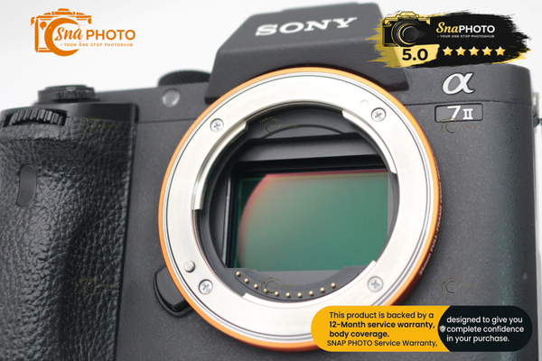 Sony Alpha α7 II α7M2 Mirrorless Digital Camera 24.3MP 28-60mm Lens Kit