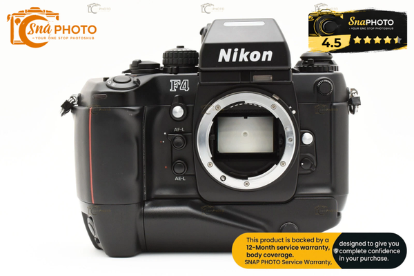 Nikon F4S 35mm Film Camera MB-21
