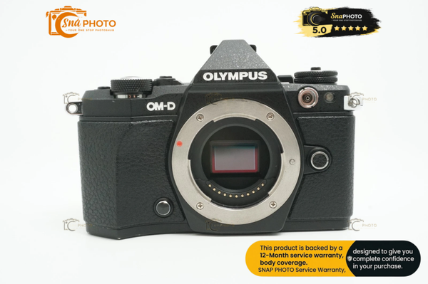 Olympus OM-D E-M5 Mark II Black Mirrorless Camera Body