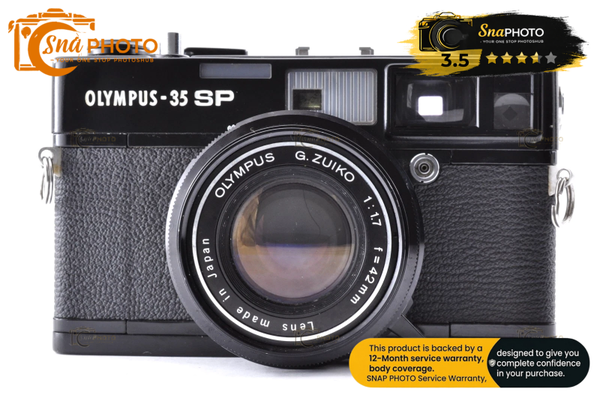 Olympus 35 SP Rangefinder Film Camera 42mm f/1.7
