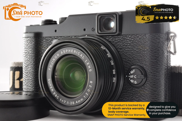 Fujifilm X10 12.0MP Digital Camera Black