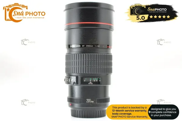 Canon EF 200mm f/2.8L USM Telephoto Lens