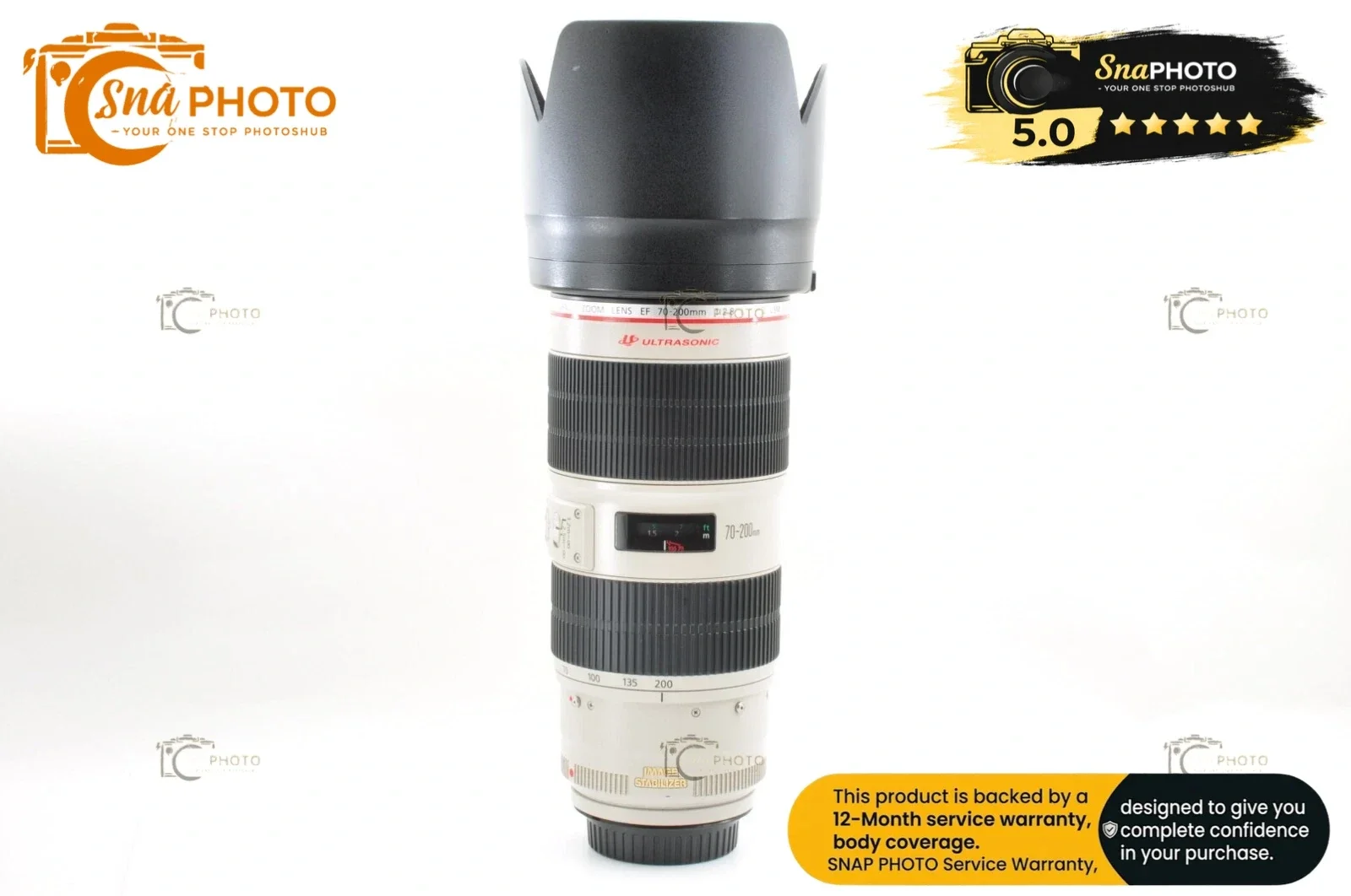Canon EF 70-200mm f/2.8L IS II USM Telephoto Zoom Lens