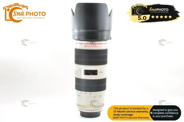 Canon EF 70-200mm f/2.8L IS II USM Telephoto Zoom Lens