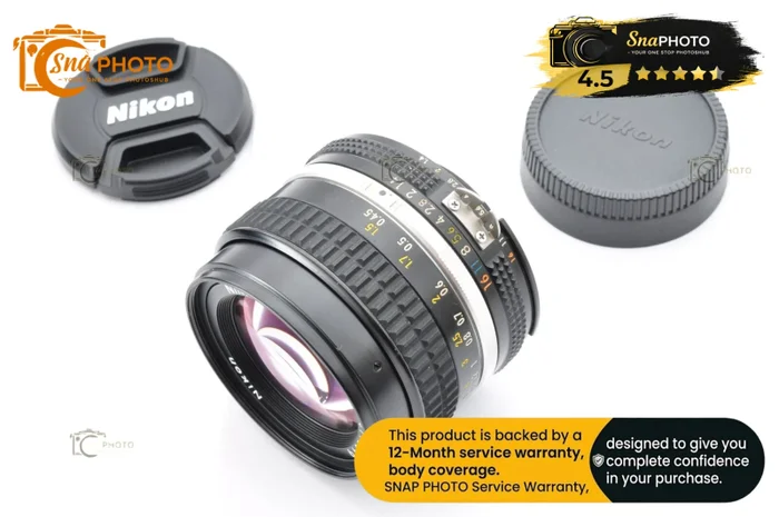Nikon Ai-S Nikkor 50mm f/1.4 MF Standard Prime