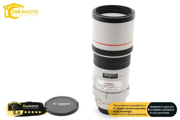Canon EF 300mm f/4 L IS USM ULTRASONIC AF Telephoto Lens