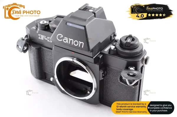 Canon New F-1 AE Finder 35mm Film Camera