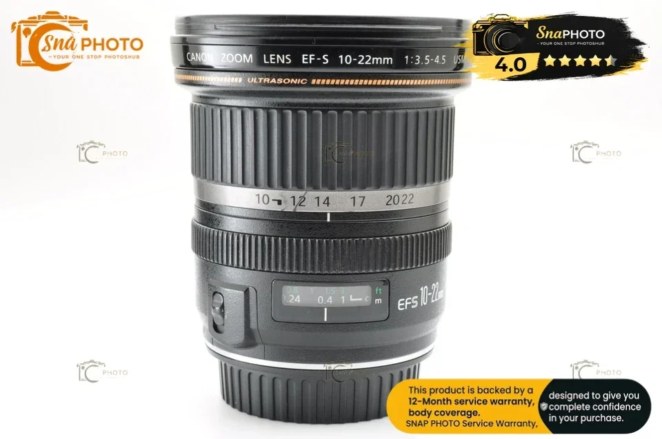Canon EF-S 10-22mm f/3.5-4.5 USM Ultra Wide Zoom Lens