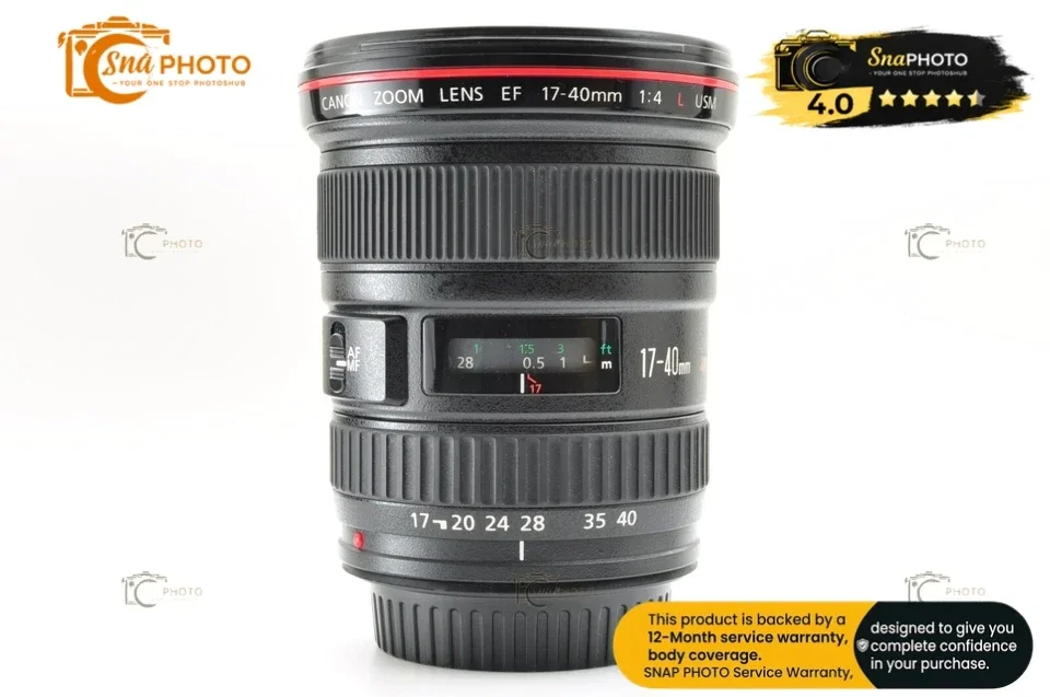 Canon EF 17-40mm f/4 L USM Ultra Wide Zoom Lens