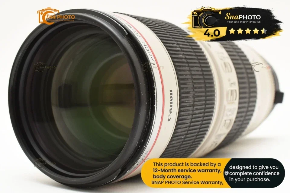 Canon EF 70-200mm f/2.8 L IS USM AF Zoom Lens