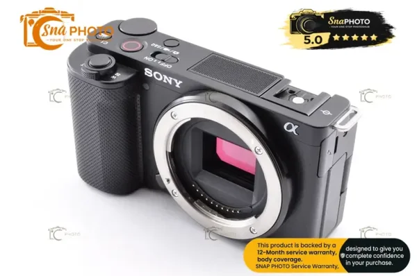 Sony ZV-E10 Vlog Camera 24.2MP 4K Digital Camera + Sony E PZ 16-50mm Lens