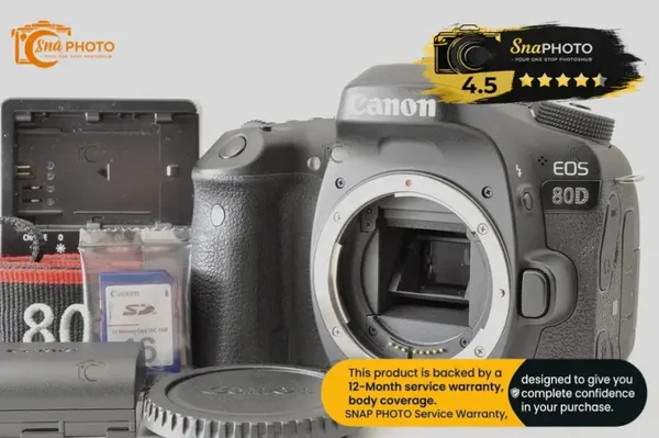 Canon EOS 80D Digital SLR Camera Body