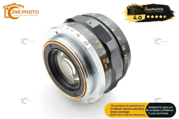 Canon 35mm f/2 LTM Leica Screw Mount Wide Angle Lens