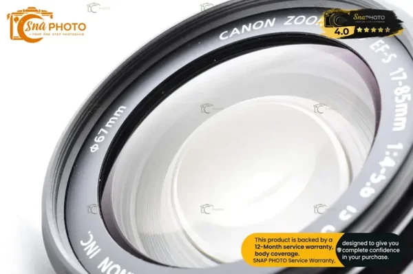 Canon EF-S 17-85mm f4-5.6 IS USM AF Zoom Lens