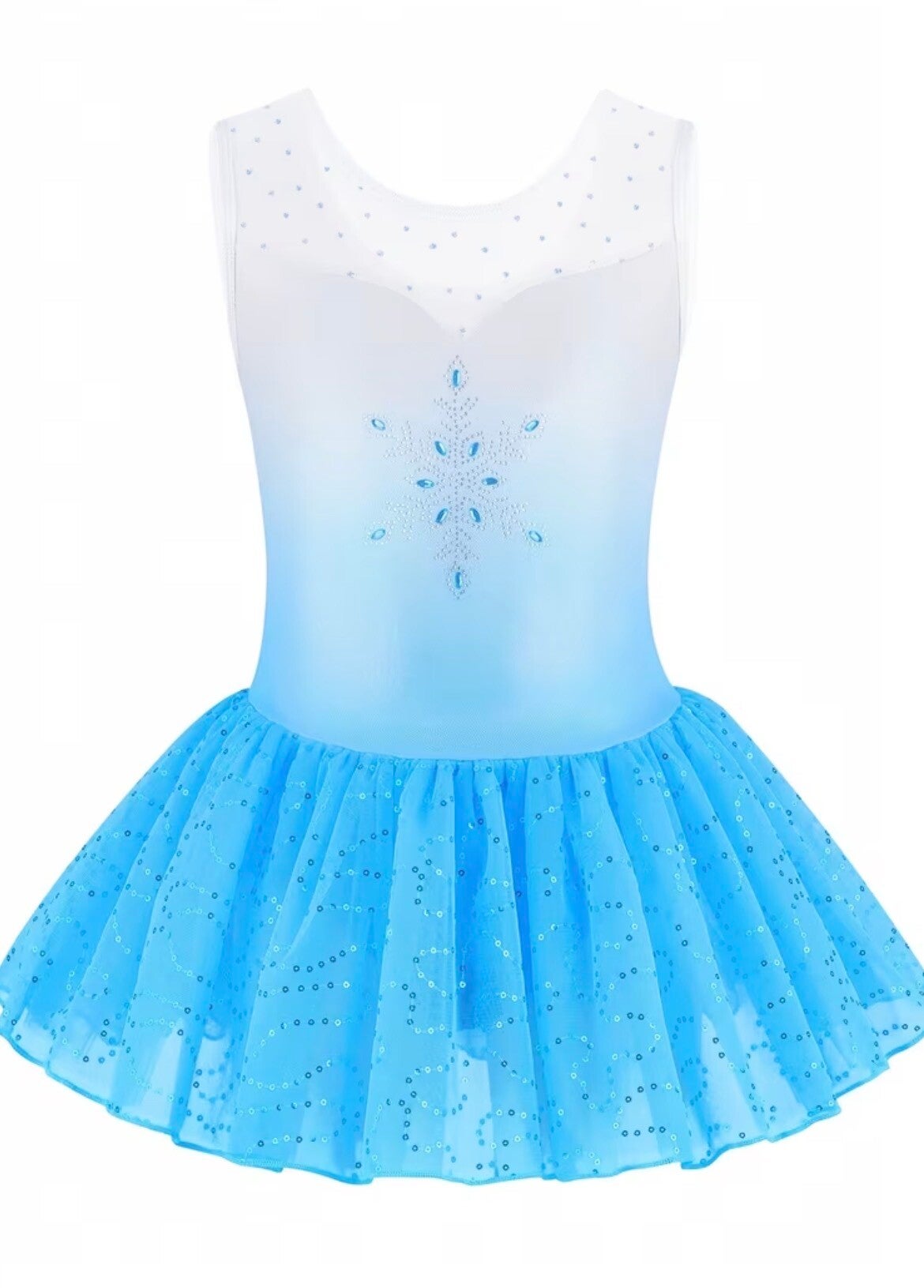 Balletpakje Crystal - lichtblauw