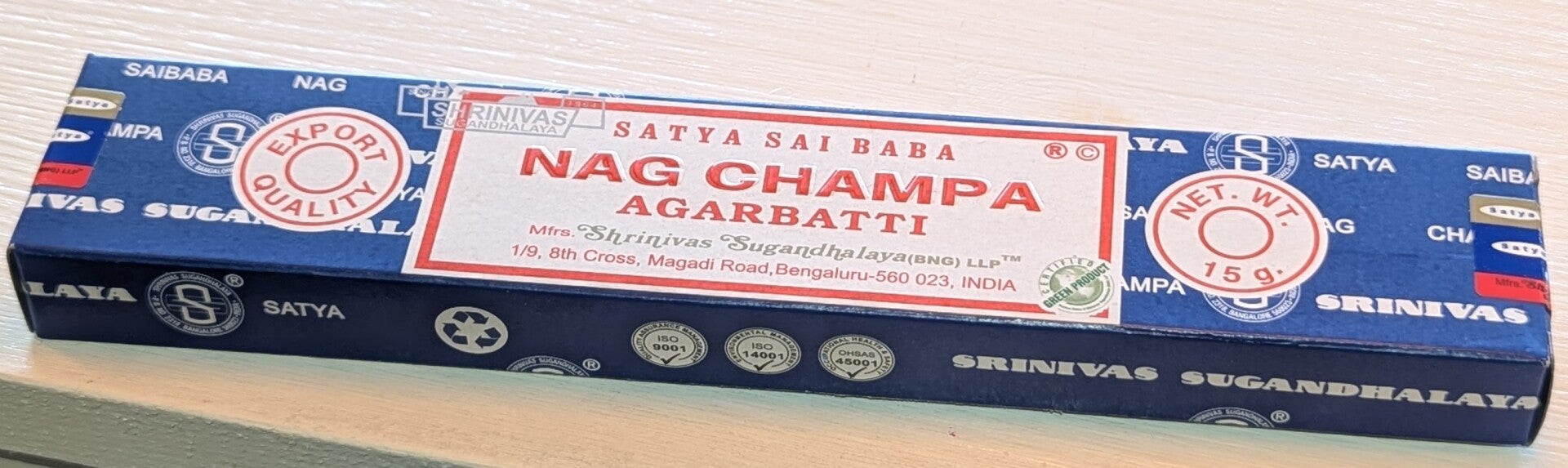 Nag champa rökelse