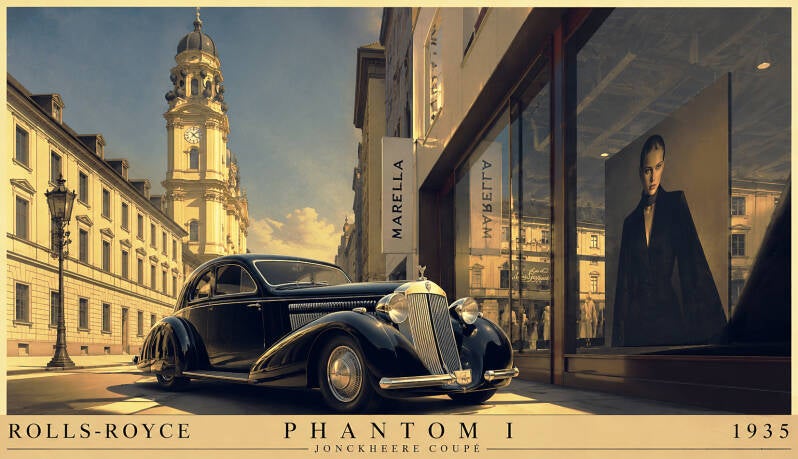 1935 Rolls-Royce Phantom I Jonckheere Coupe 