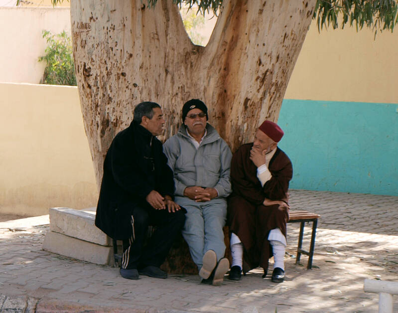 Conversation animée