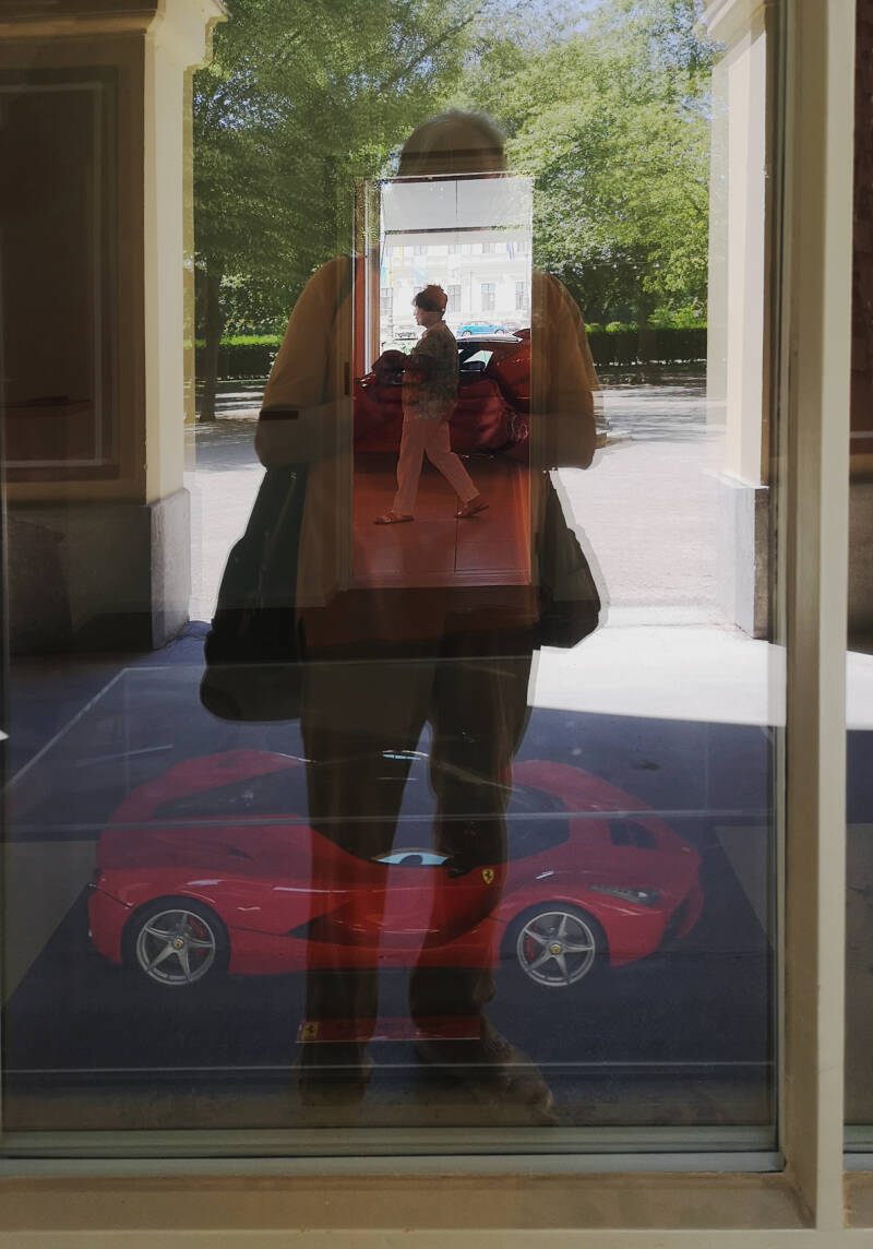 A Window of Dreams – Outside Looking Inside – Ferrari In and Out