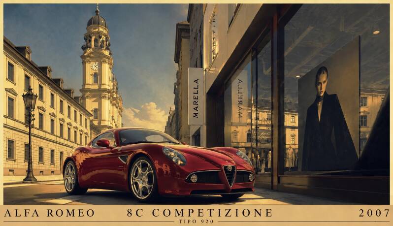 Alfa Romeo 8C-Competizione 