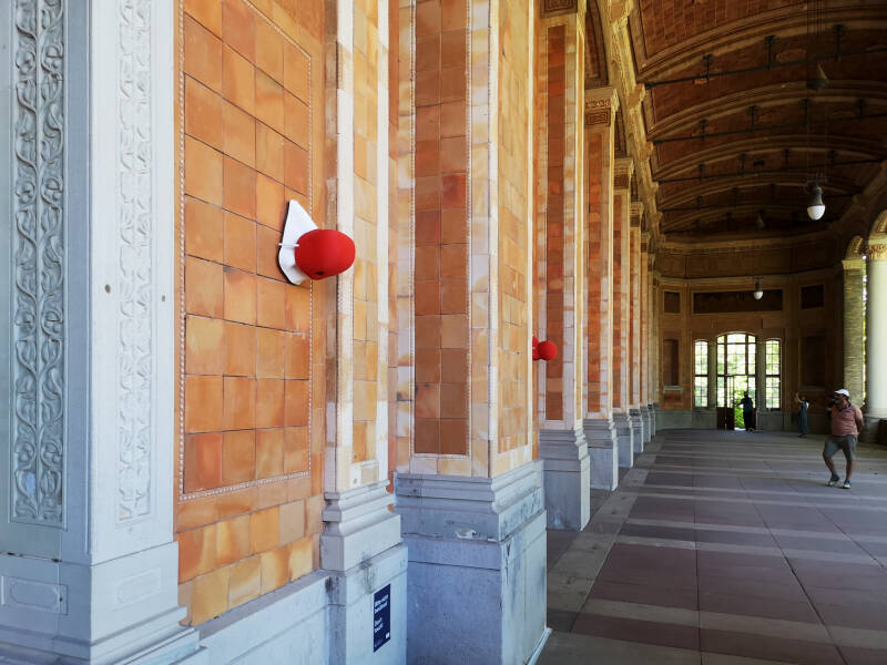 Clown - Nase, Friedrichs-Quelle Trinkhalle