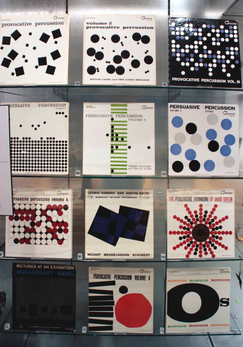 Command Records Label. MAK Museum Wien.Musik für die Augen. 