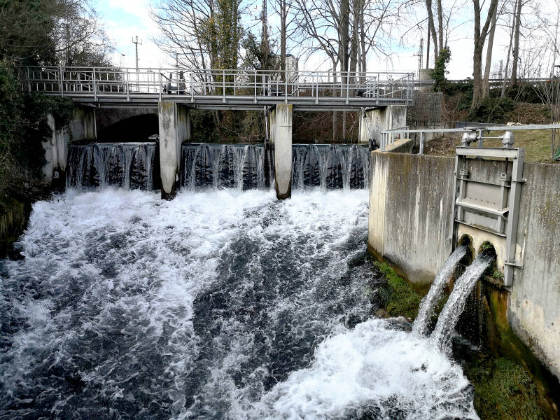 Concrete Watefall Landscape 