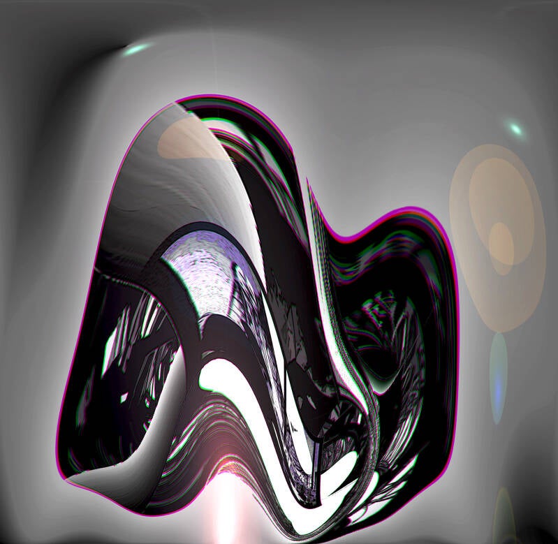 Deep space, radio telescope field research 3