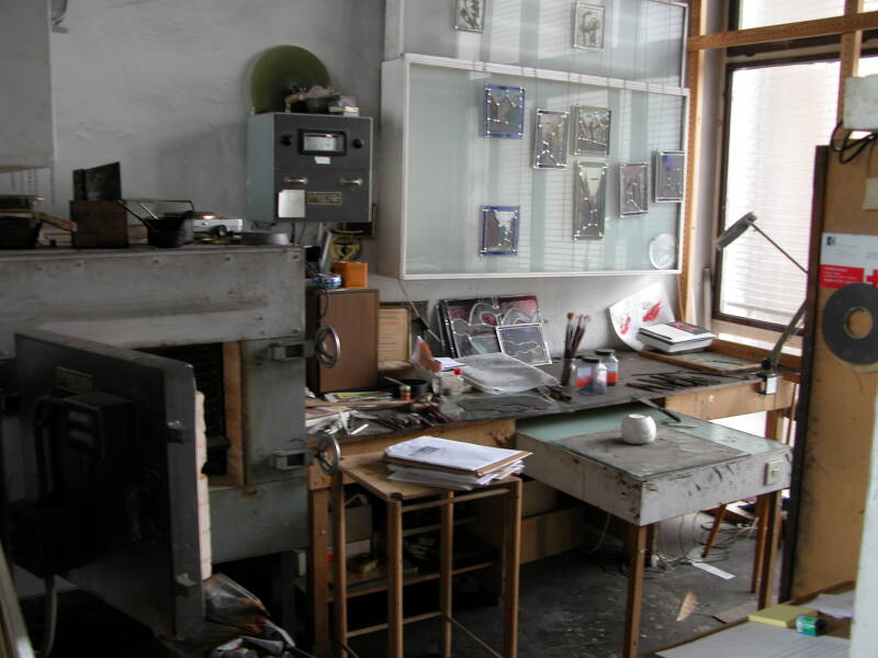 Brenn und Glasmalraum