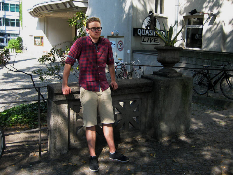 Eric am DELPHY Kino &amp; QUASIMODO Jazz Club nahe Bahnhof Zoo 