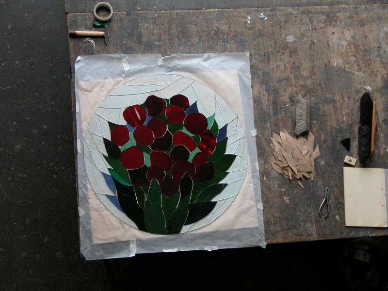 Fertiger-Glaszuschnitt 