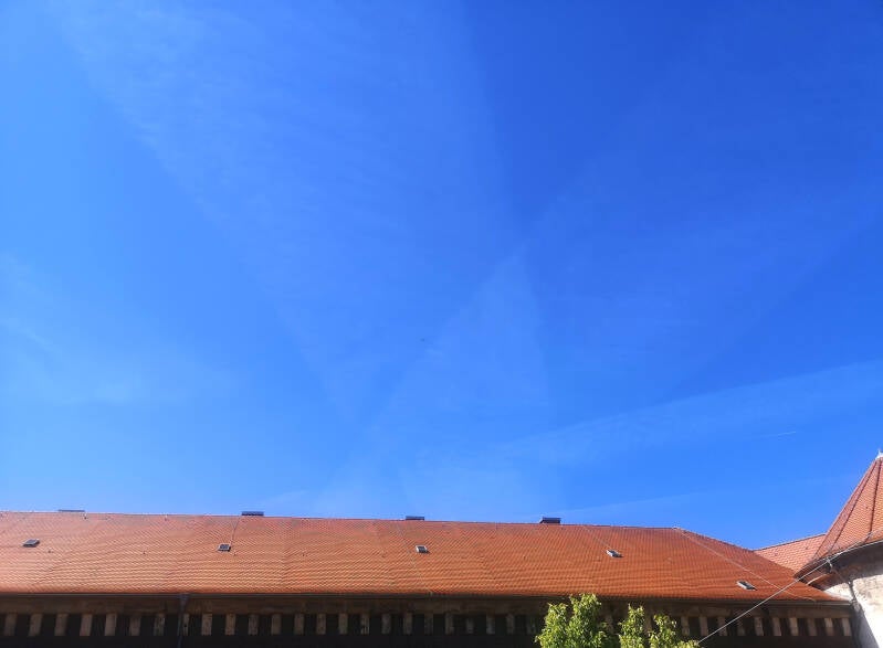 Kubistischer Wolken-Himmel 