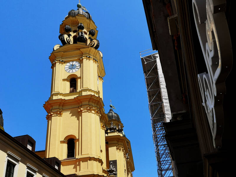 Theatinerkirche &amp; Luisa Spagnoli, Preysing Palais, Munich