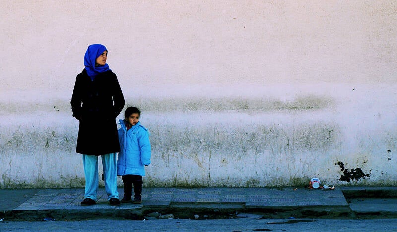 Mutter &amp; Tochter, Tunesien