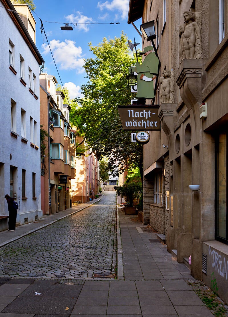 Stuttgart Bohnenviertel NACHTWÄCHTWÄCHTER ehem. 2