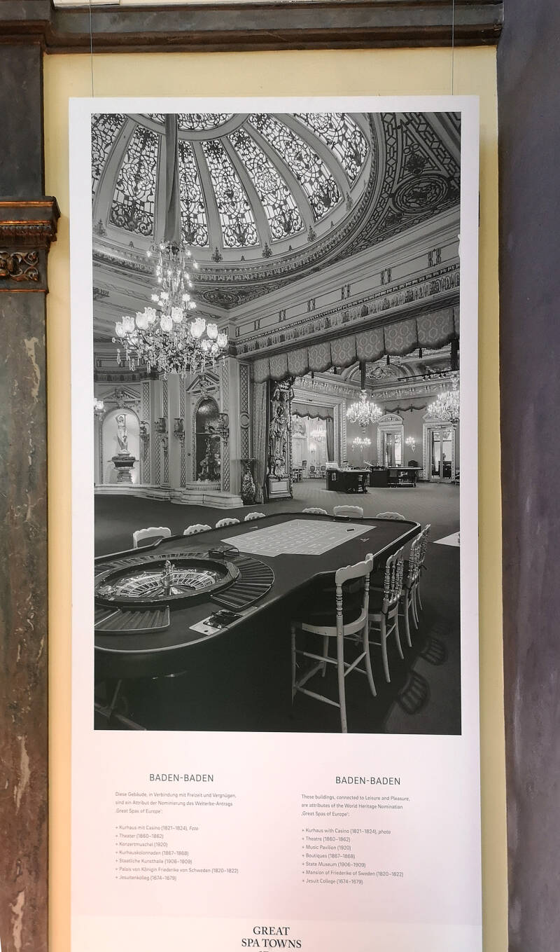 UNESCO-Welterbe – Spielbank im Kurhaus Baden-Baden