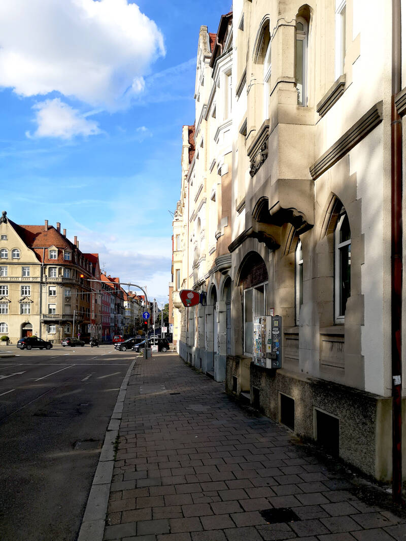 „Zinglerstraße am Bismarckring“