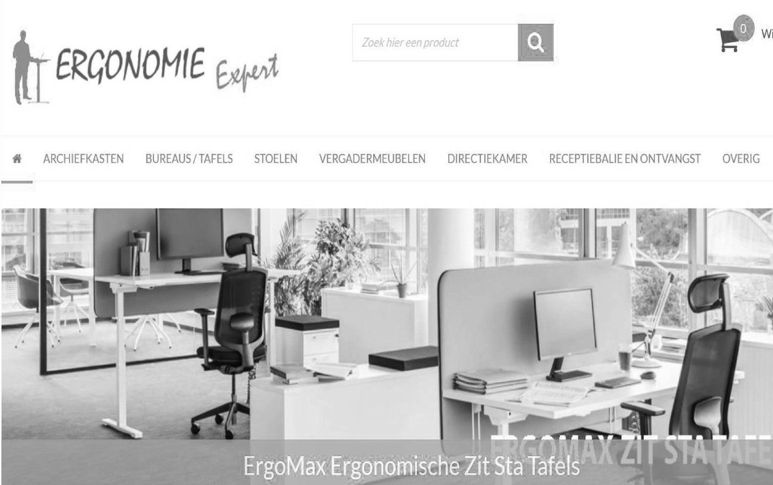 Ergonomische en elektrisch werkplekken staan centraal in onze webshop 