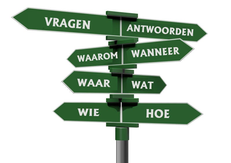 Vragen over welke weg de juiste is ?