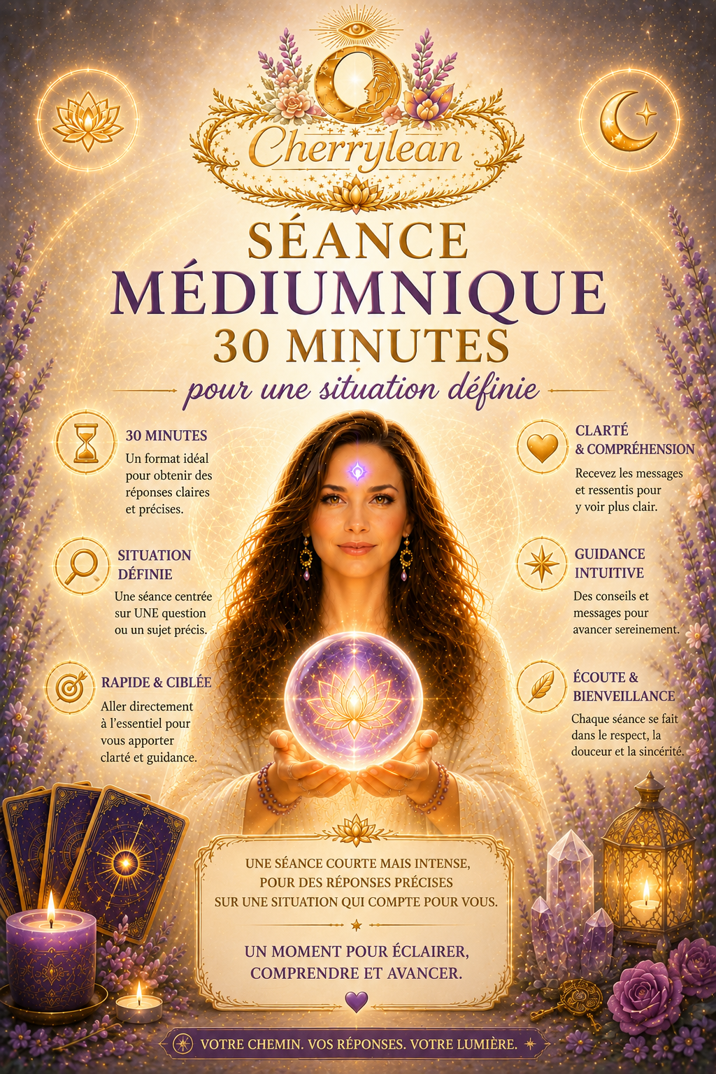 Séance Voyance Médiumnique Situation (30mn)