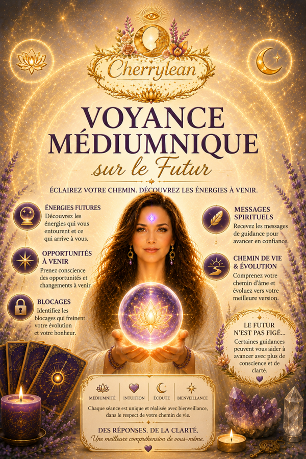 Séance Voyance Médiumnique (1h)
