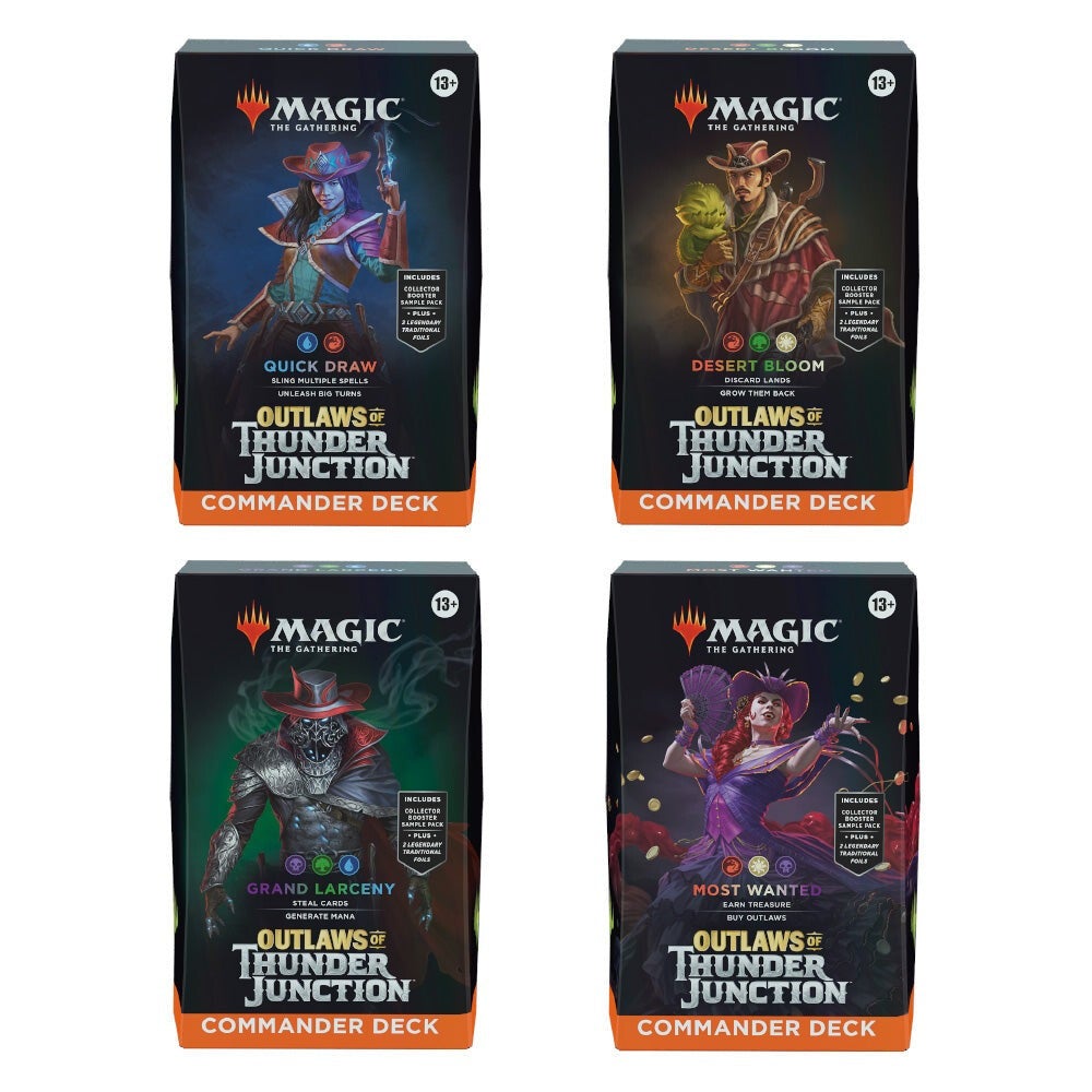 Mazos Commander  (outlaws of thunder junction) Inglés