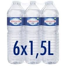 Eau de source plate CRISTALINE