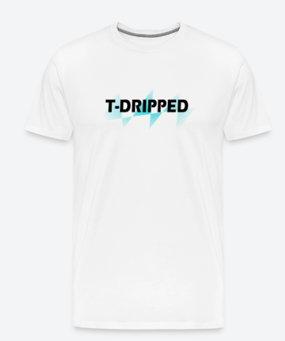 T-DRIPPED FRONT T-SHIRT