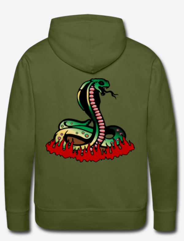 T-dripped Hoodie Unisex, Snakes!